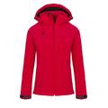 Izas Oshawa Women's Hooded Softshell Jacket (XXX-Large, Red/Red)