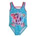 My Little Pony Little Girls One Piece Swimsuit, Turquoise 4