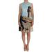 Dolce & Gabbana Multicolor SANREMO Shift Silk Dress
