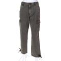 Rag & Bone/JEAN Womens Super High Rise Cargo Pants Army Gray Cotton Size 25