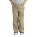 Dickies Girls School Uniform Slim Fit Straight Leg Stretch Twill Pants, Sizes 4-20