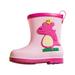 Saient Children's Summer Rain Boots Cartoon Dinosaur Children's Shoes Boys And Girls Rain Boots