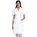 Dickies EDS Professional Scrubs Dress for Women Button Front 84500, M, White