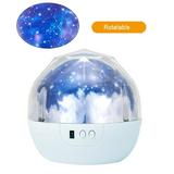 Aibecy Night Light Projector Kids Children Bedroom 360Â° Rotating Planet Led Night Lighting Lamp Colorful Starry Universe Ocean Happy Birthday Projector