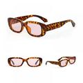 Kernelly Retro Oval-shaped Hip Hop Clear Casual Colored Lens Festival Fashion Sunglasses