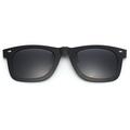 Polarized Flip Up Clip On Sunglasses Black 100% UV Protection For Men and Women