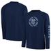 New York City FC Fanatics Branded Youth Vital to Success Long Sleeve T-Shirt - Navy