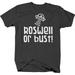 Roswell or bust UFO alien spacecraft area 51 Tshirt for Men Small Dark Gray