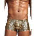 HIMONE Mens Snakeskin Boxer Briefs Underwear Breathable Colorful Boys Underwear Boxer Briefs for Men Pack M L XL XXL