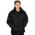 Tri-Mountain Men's Water Resistant Panda Fleece Parka