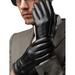 Sunisery Mens PU Leather Gloves Touch Screen Thermal Lined Driving Warm Gloves