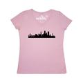 Inktastic San Francisco Skyline Adult Women's V-Neck T-Shirt Female Pink XXL