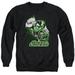 Jla - Green Lantern Green Gray - Crewneck Sweatshirt - X-Large