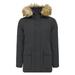 Save The Duck Mens Artic COPY7 Faux Fur Hood Parka Large Black