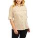 Women's Plus Size Woven Knit Equipment Shirt