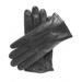 Pratt and Hart Men's Wool Lined Touchscreen Leather Gloves