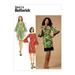 Butterick Pattern Misses'/Misses' Petite, Women's/Women's Petite Dress Sizes 18W-20W-22W-24W