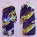 Jessica Simpson Dresses | Jessica Simpson 1 Shoulder Abstract Print Dress | Color: Purple/Yellow | Size: L