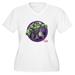 CafePress - The Hulk Badge - Women's Plus Size V-Neck T-Shirt