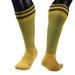 Lovely Annie Men's 2 Pairs Knee High Sports Socks for Baseball/Soccer/Lacrosse 003 M(Yellow)