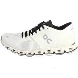 on Running Women's Cloud X Running Shoe, White/Black, 7.5 B(M) US