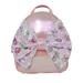 OMG! Accessories Metallic Miss Gwens Unicorn Snacks Sequins Bow Mini Backpack, Pink