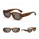 Punk Sun Glasses Frame PC Lens AC Travel Sunglasses Retro Small Oval Sunglasses Women Brand Designer Frame Fashion