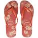 Havaianas Women's Slim Organic Red Sandals 9M/11-12W US/41-42 BR