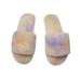 UKAP Womens House Plush Slippers Open Toe Size 5-9