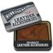 Wyoming Cowboys Embossed Brown Leather Trifold Wallet