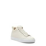 J/Slides Women's LEESA CUT Embossed Side-zip Sneaker Off White Embossed (8.5, Off White Embossed)