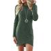 Women's Bodycon Long Sleeves Party Prom Cocktail Casual Slim Fit Mini Dress