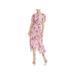 Preen Line Womens Serelida Woven Smocked Midi Dress