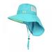 Kids Boys Girls Wide Brim Neck Flap Sun Protection Hat Mesh Vent Bucket Sun Hat Fashion Cute Casual Outdoor Hats