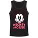 Disney Junior Tank Top Smile Mickey Black Small