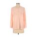 Pre-Owned J.Crew Women's Size 4 Long Sleeve Silk Top