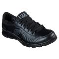 Skechers Work Women's Eldred Slip Resistant Lace Up Active Work Shoes