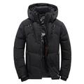 MIARHB Men Boys Casual Warm Hooded Winter Zipper Coat Outwear Jacket Top Blouse Long Sleeve Tops Long Sleeve Tops