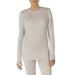 ClimateRight by Cuddl Duds Womenâ€™s and Womenâ€™s Plus Sweater Warmth Long Sleeve Warm Underwear Top