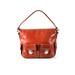 Pre-ownedMarc Jacobs Womens Push Lock Pocket Leather Tote Handbag Red
