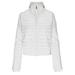 Moncler Ladies White Quilted Padded Cardigan Jacket