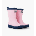Hatley Pink & Navy Matte Rain Boots (Toddler/Little Kid/Big Kid)