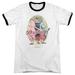 I Love Lucy - Dreamy! - Heather Ringer Short Sleeve Shirt - Small