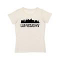 Inktastic Las Vegas Nevada City Skyline Adult Women's T-Shirt Female Retro Heather Natural XL