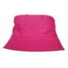 Bucket Hat Adult Double Sided Wide Brim Flat Top Cotton Fisherman Cap Travel Apparel Accessories