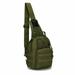 Tactical Molle Sling Chest Bag Backpack Assault Outdoor Shoulder Messenger Pack - army green