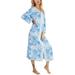 Zuiguangbao Women Clothes 2020 Ladies Spring Ladies Printed Nightdress Long Sleeve Pajamas Casual Homewear S-2XL