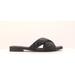 Cape Robbin ALANIS Classic Slip-On Comfort Slide Sandals Black (10, Black)