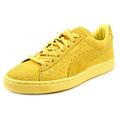 Puma Suede Classic Woven Wn's Women Round Toe Synthetic Yellow Sneakers