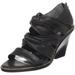 botkier Women's Ines Wedge Sandal,Black,36.5 EU/6.5 M US